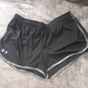 Under Armour Black running shorts